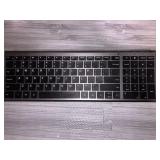 SeenDa 2.4G Wireless Keyboard and Mouse Combo Compact Quiet Full Size Wireless Keyboard and Mouse Set for Windows Computer PC