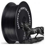 GEEETECH 1.75mm PLA 3D Printer Filament,1kg Spool (2.2lbs),Upgrade Tidy Winding Tangle-Free,Black Color