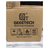 GEEETECH 1.75mm PLA 3D Printer Filament,1kg Spool (2.2lbs),Upgrade Tidy Winding Tangle-Free,Black Color