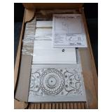 Paxberry Whitewash One Drawer Nightstand- Retail:$108.49