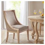 Martha Stewart Elmcrest Linen Dining Chair- Retail:$276.99