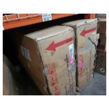 Theo Outdoor Acacia Wood 5 Seater Sectional Sofa Set with Water Resistant Cushions by Christopher Knight Home- Retail:$1786.39