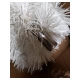 White Artificial PVC Christmas Tree w/Stand Holiday Decor- Retail:$76.98