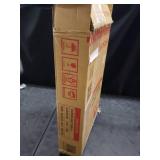 Cost way Tempered Glass Side Table, Black