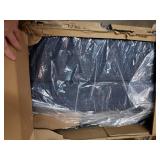 Abbyson Newton Sofa Bed Sectional, Navy Blue- Retail:$999.99