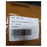 Waffle Pillow 12x36" Orange