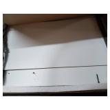 Prepac Milo 2 Drawer Tall Nightstand with Open Shelf