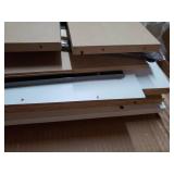 Prepac Milo 2 Drawer Tall Nightstand with Open Shelf