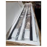 Crosley Furniture Sloane Etagere Matte Black 78x69"