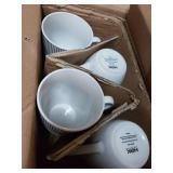 Dinnerset Round Rim 16Pcs - Grey Line