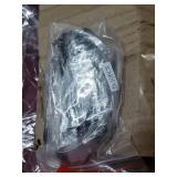 Linon Monte Carlo Stationary Bar Stool, Dark Red Vinyl- Retail:$109.99