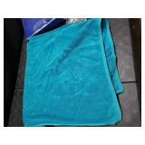 Blue Bath Towel 6x3ft