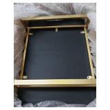 Rectangular Velvet-textured Storage Ottoman