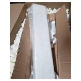 Justice Design Clouds Monolith Dark Bronze 20-inch LED Wall Sconce, Clouds Shade- Retail:$338.00