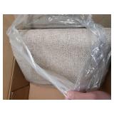 The Gray Barn Yewbank Brown/ Light Brown Upholstered Counter Stool (Set of 2) - N/A- Retail:$99.99