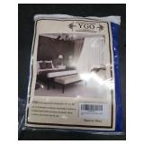 YGO 52x95 Royal Blue Curtain Set