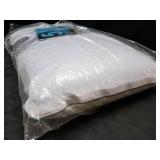 Serta StayCool Gel Memory Foam Pillow, White, Queen
