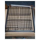 Zinus dane modern studio collection 20 inch deluxe side / end table / coffee table / night stand with metal storage basket