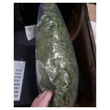 MinaVictory Green Shag Throw Pillow, 20x20 Inches