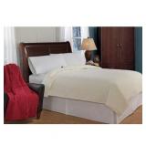 Safe and Warm Micro-Fleece Low-Voltage Heated Electric Blanket