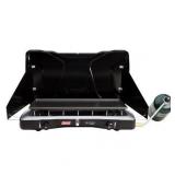 Coleman Triton 2 Burner Propane Camping Stove with Manual Ignitor