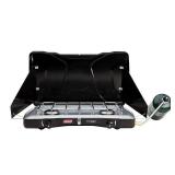 Coleman Triton 2 Burner Propane Camping Stove with Manual Ignitor