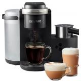 Keurig - K-Cafe Single Serve K-Cup Coffee Maker - Dark Charcoal