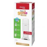 Playtex Diaper Genie Complete White Diaper Pail with 1 Refill