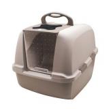 Catit Jumbo Hooded Litter Pan - Gray