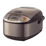 Zojirushi - Micom 5.5-Cup Rice Cooker and Warmer - Stainless Brown