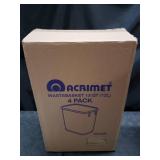 Acrimet 13Qt Wastebasket 4pk