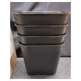 Acrimet 13Qt Wastebasket 4pk