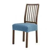 Subrtex 2 PCS Stretch Dining Chair Seat Cover Elastic Cushion Covers