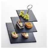 Malacasa 3 Tier Stone Serving Tray
