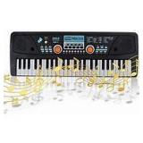 Pyle Pkbrd4112 49-key Kids Electronic Piano Keyboard With Wired Microphone