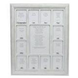 Kate And Milo K-12 School Picture Frame School Memories White