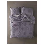 Geo Tufted Duvet Cover 86x86"