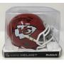 Signed Travis Kelce Kansas City Chiefs Mini Helmet with James Spence JSA Certificate of Authenticity