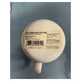 Two Coleman enamelware coffee mugs