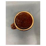 Hull brown drip coffee mug