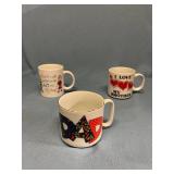 Message coffee mugs