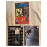 Critters 5 (1986), Cerebus 58 (1984), and Cerebus 87 (1986)