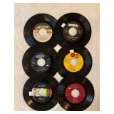 45 rpm records featuring Stevie Wonder, Fats Domino, Brenda Lee and more