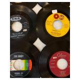 45 rpm records featuring Stevie Wonder, Fats Domino, Brenda Lee and more