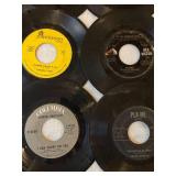 45 rpm records featuring Del Shannon, Paul Anka, Jeannie C Riley, Ed Ames and more