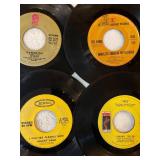 45 rpm records featuring Beatles, Blue Oyster Cult, Ojays, Kinks and more
