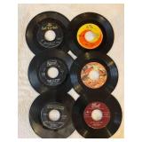 45 rpm records featuring Connie Francis, Bobby Darin, Jay and the Americans, Mamas and Papas and more
