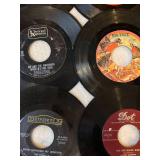 45 rpm records featuring Connie Francis, Bobby Darin, Jay and the Americans, Mamas and Papas and more