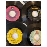 45 rpm records featuring Isley Brothers, Jeannie C Riley, Singing Nun and more