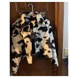 Stylish Monterey Fashions Coat with matching hat sz L